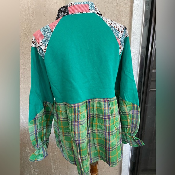 Mixed Media Top - Picture 4 of 5